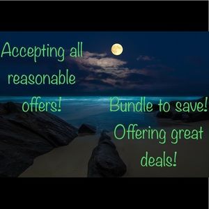 Accepting all reasonable offers!